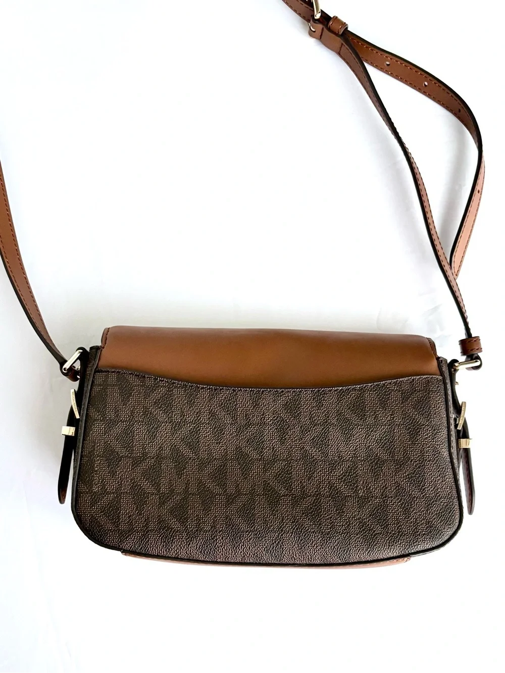 Michael Kors Tan and Brown  Crossbody Bag